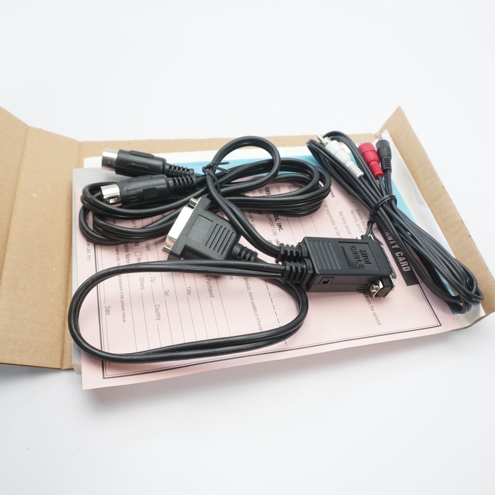 Creative Labs Inc. Sound Blaster MIDI Kit Voyetra Sequencer Plus Software