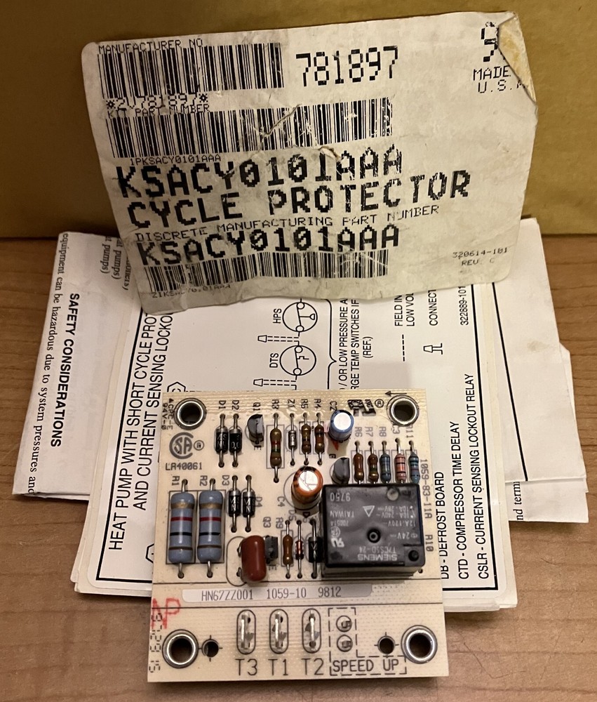 Carrier KSACY0101AAA Cycle Protector NOS