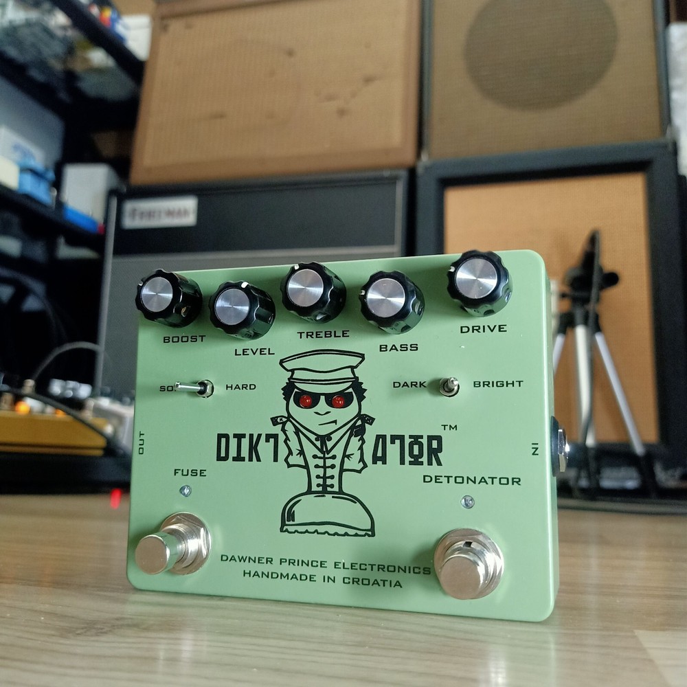 Dawner Prince Diktator MK1 Boost & Overdrive Effect Pedal