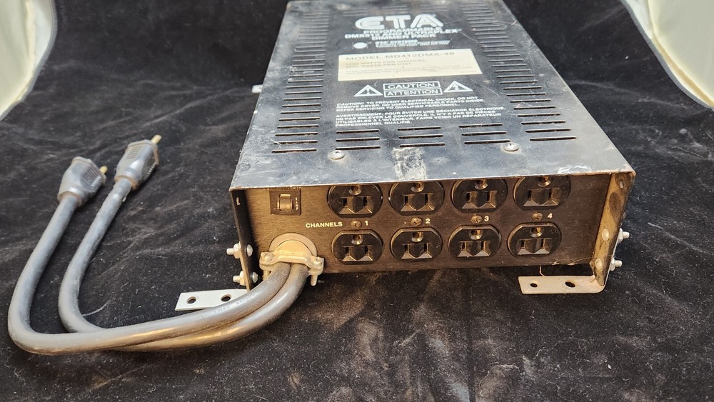 ETA MD412DMX-48 programmable DMX512 and Ultraplex Dimmer pack