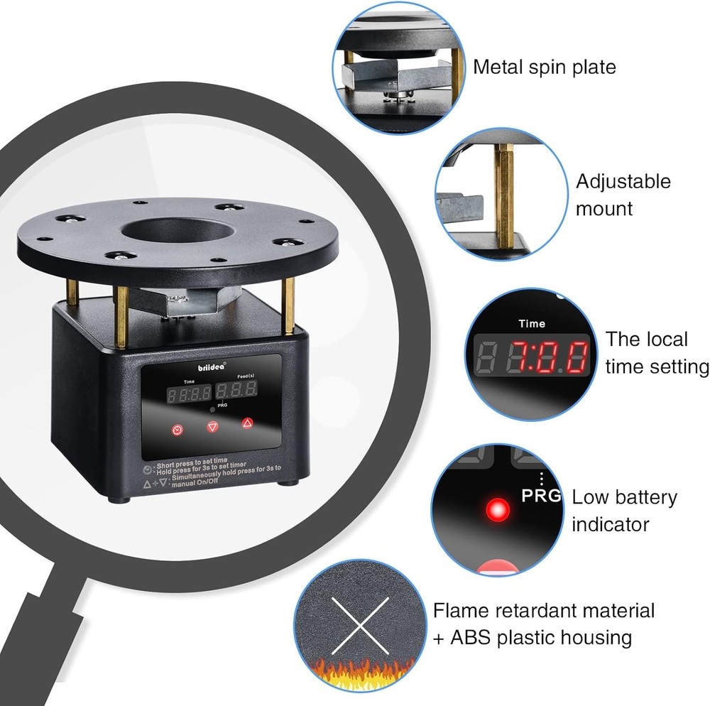 Deer Feeder Timer All-in-One Timer Kit with Programable Digital Timer