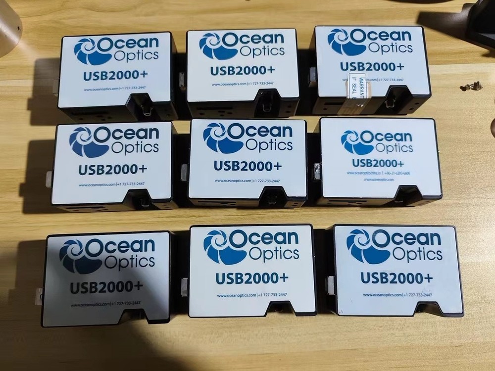 1PC Ocean Optics USB2000+ Spectrometer uv range 369-1050nm(Tested)