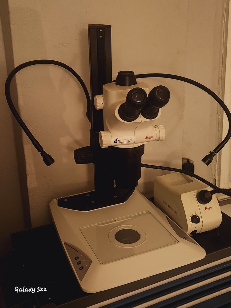 Leica S8AP0 Microscope With Camera Attachment With Firewire Cable Included