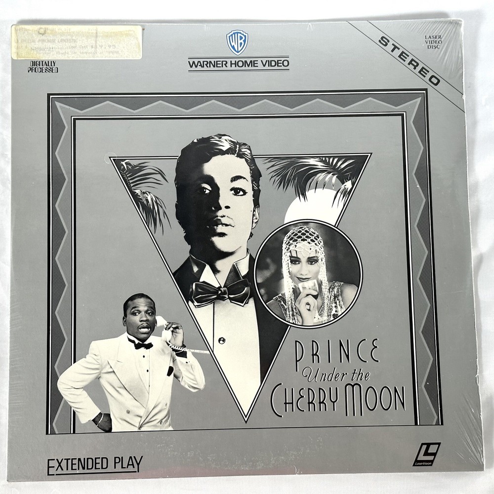 Prince Under The Cherry Moon Laserdisc LD Extended - Sealed