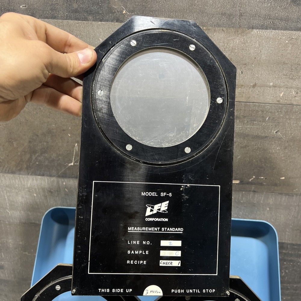 LFE Profitmaster Measurement Standards Used Surplus