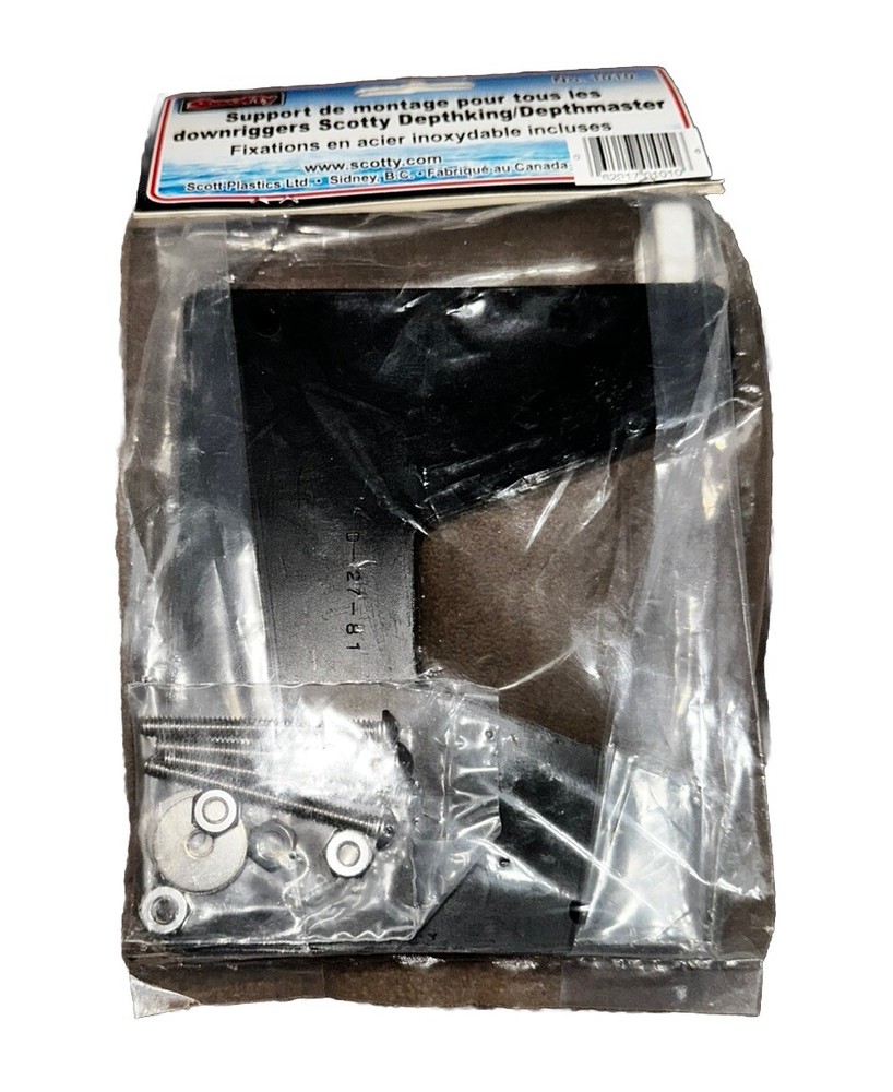 New Mounting Bracket, Downrigger Scotty Inc. 1010