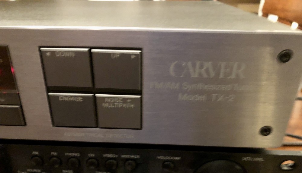Carver TX-2 Tuner, tested & working