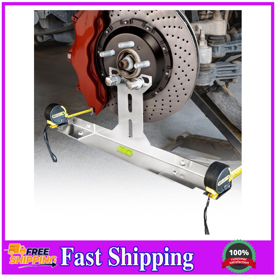 Heavy Duty Wheel Alignment Tool Kit with Tape Measures, Upgraded Stainless Steel