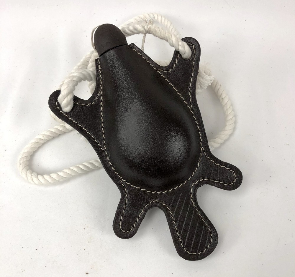 Leather Beaver Ball or Shot Pouch