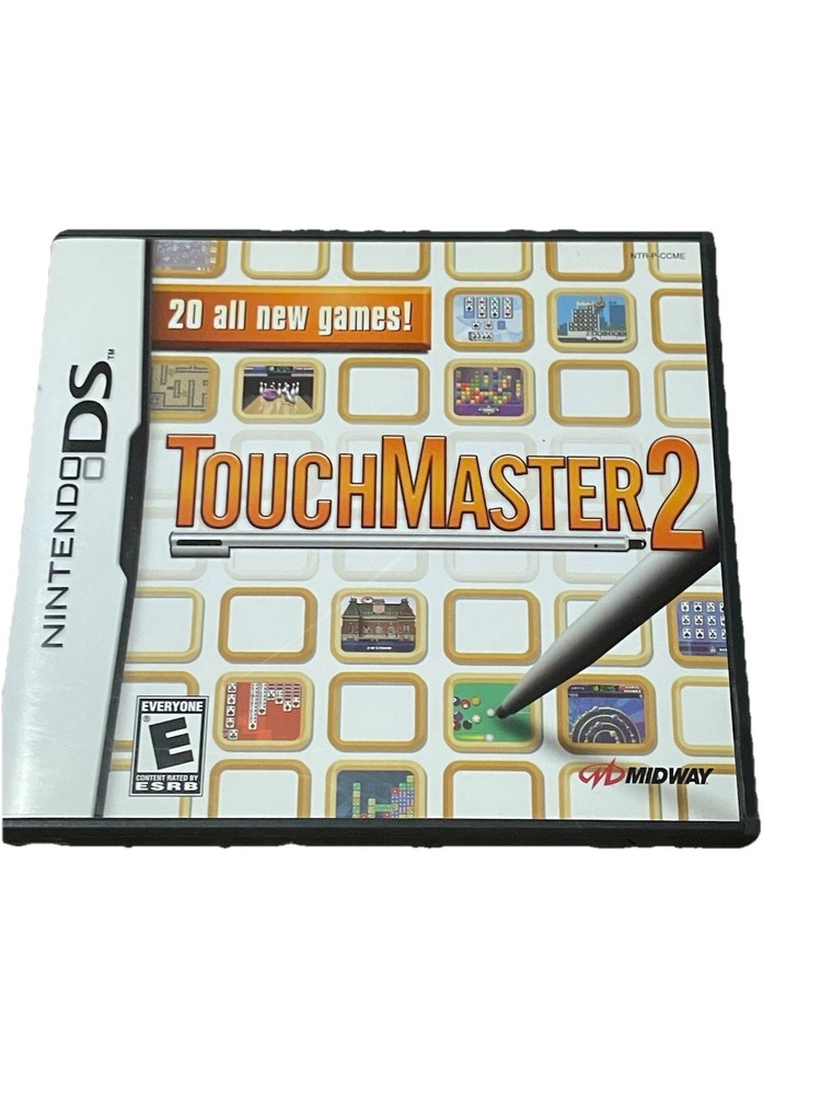 TouchMaster 2 Nintendo DS Empty Replacement Case Only No Game
