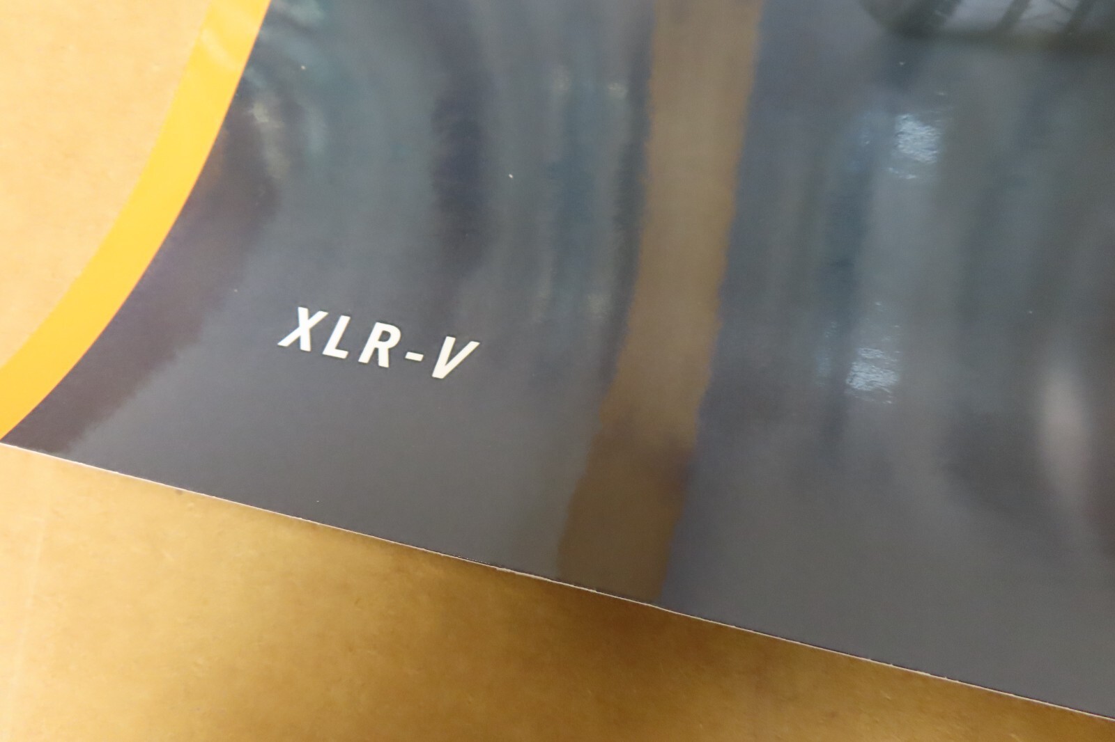 Factory GM original dealership Cadillac XLR-V, V series factory poster showroom