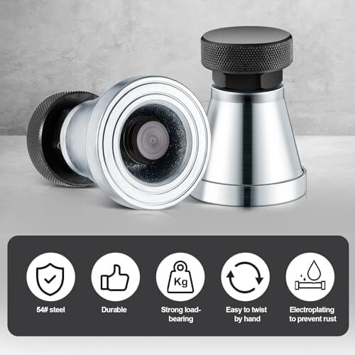 2pcs Adjustable Screw Jack 5 Ton for Milling Drilling Leveling Die Processing