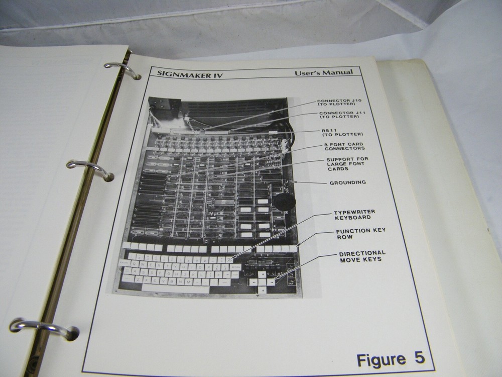 GSP GERBER SCIENTIFIC SIGNMAKER IV / 4 USER'S MANUAL