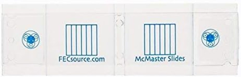 4 McMaster Method Microscope Slides, by , Fecal/Worm Egg Count for Parasites ...