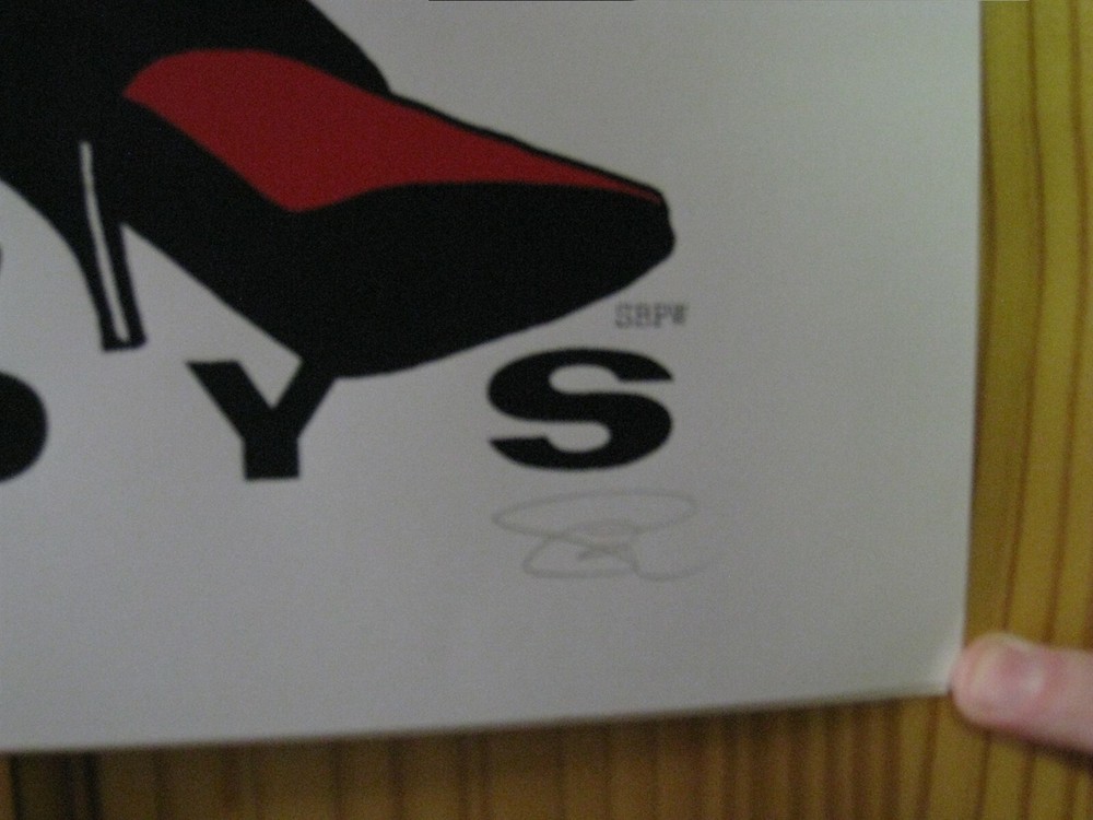 Zebrahead Poster Silkscreen Signed Numbered Civit Jet Lag Gemini