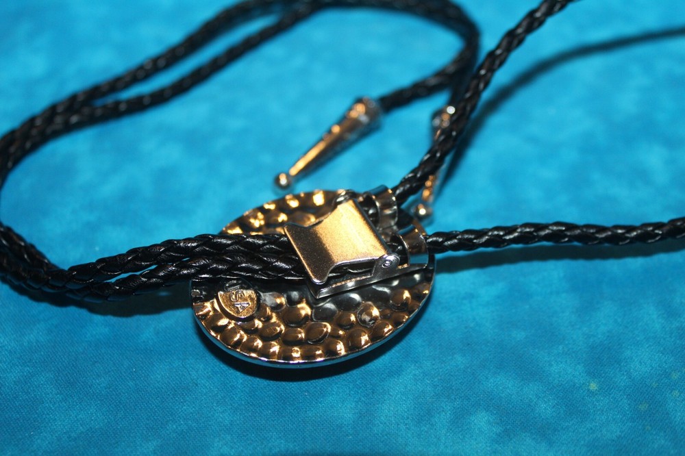 Brownish Silver Bolo Tie