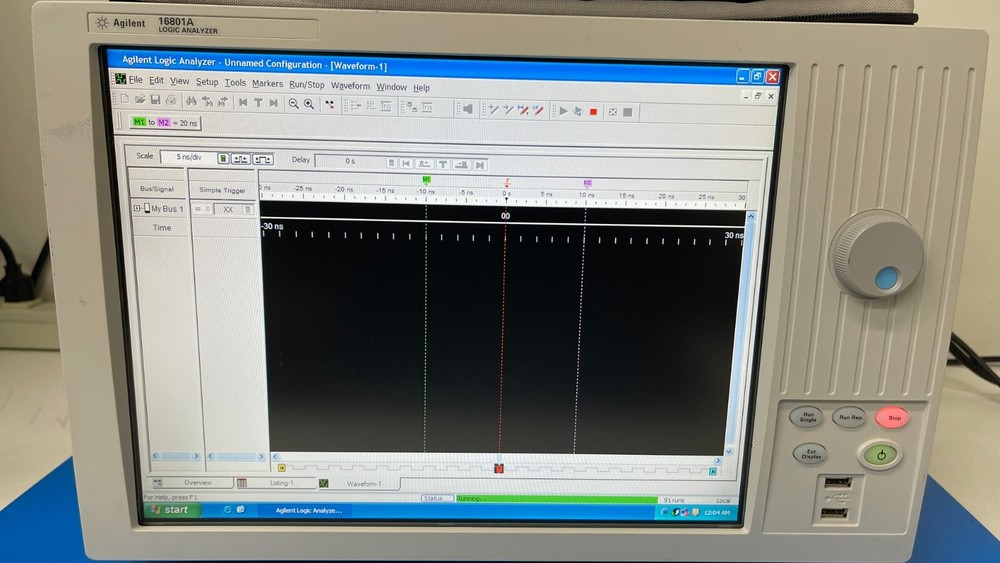 Agilent 16801A Logic Analyzer With Options 101, 102, 111