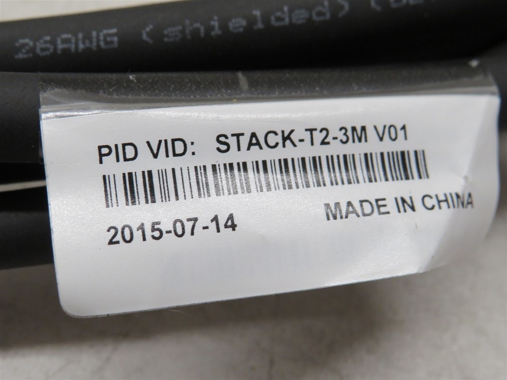 Open Box Genuine Cisco STACK-T2-3M STACKING CABLE 800-40807-01