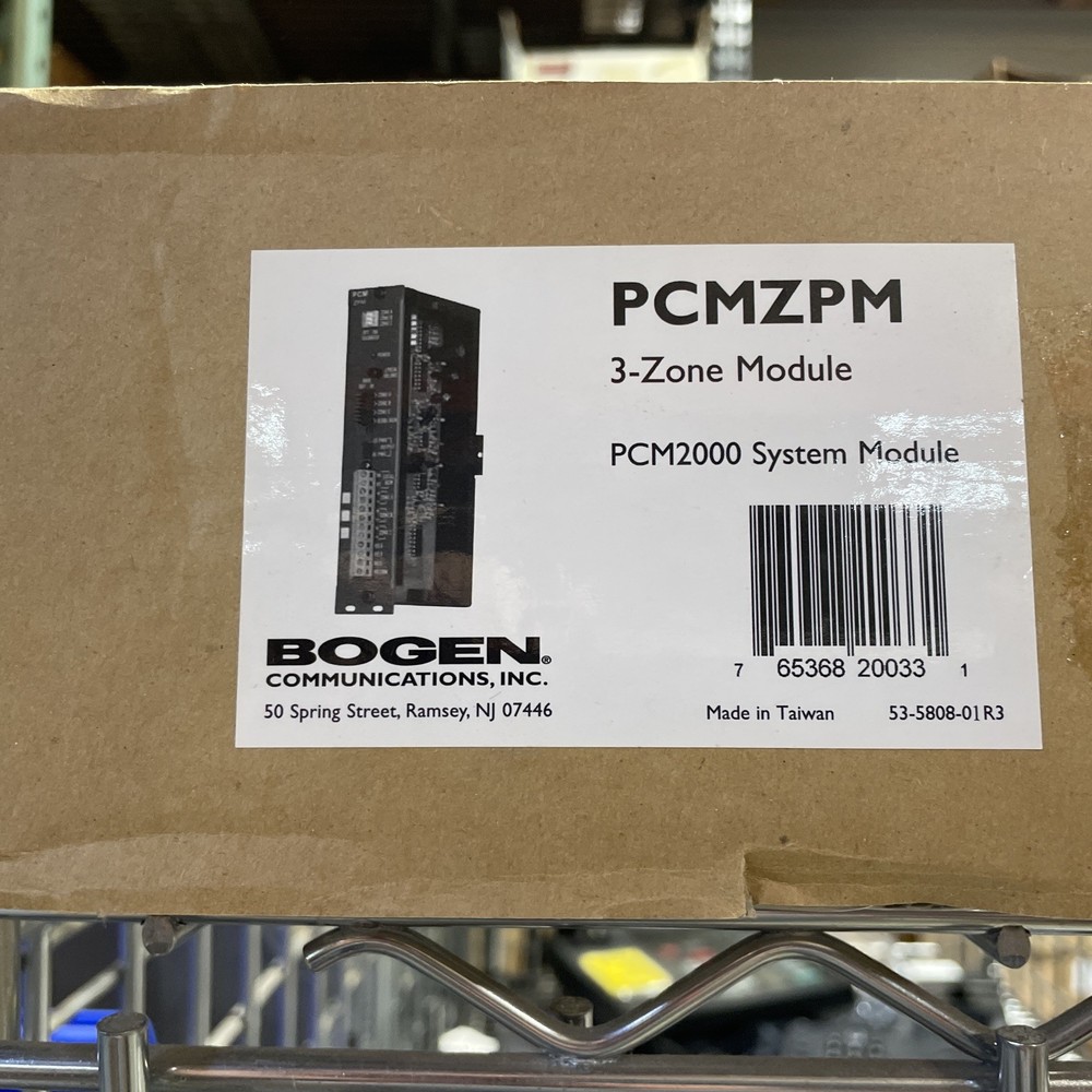 Bogen PCMZPM 3 Zone Module New