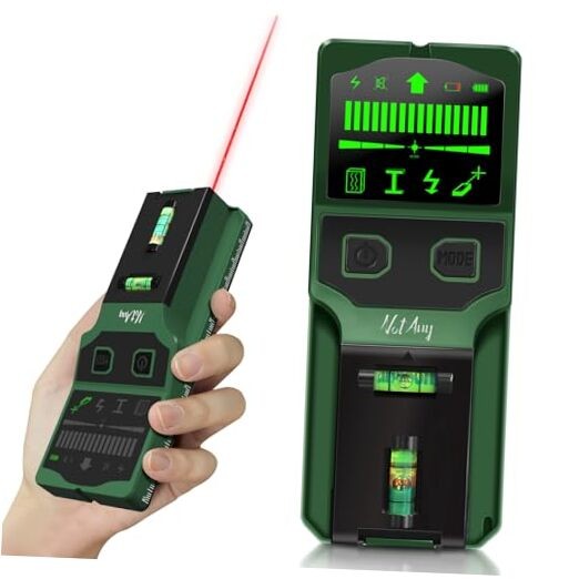 Stud Finder Wall Scanner - 7-in-1 Electronic Wall Stud Detector, Detects Wood,