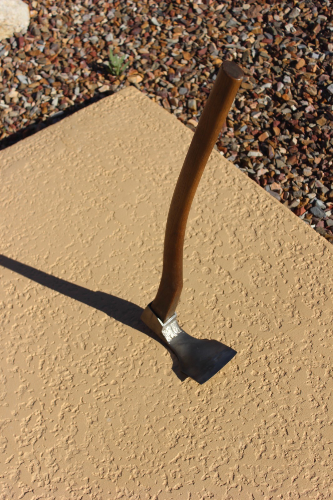 Vintage Adze  / Handle  Ship Building,  2 lb  Trade Mark  With STAR