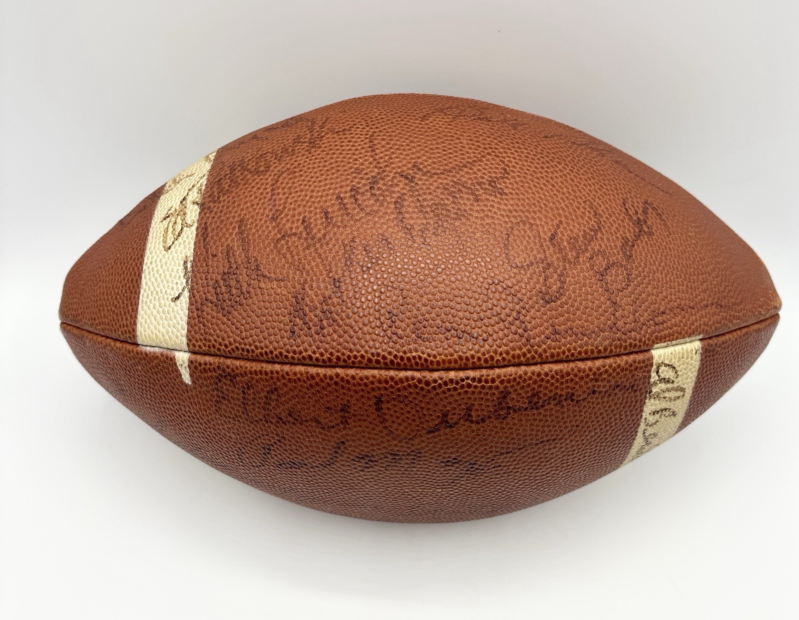 Spalding J5V American Football League Football - 1967 Buff Bills - JSA - Woodard