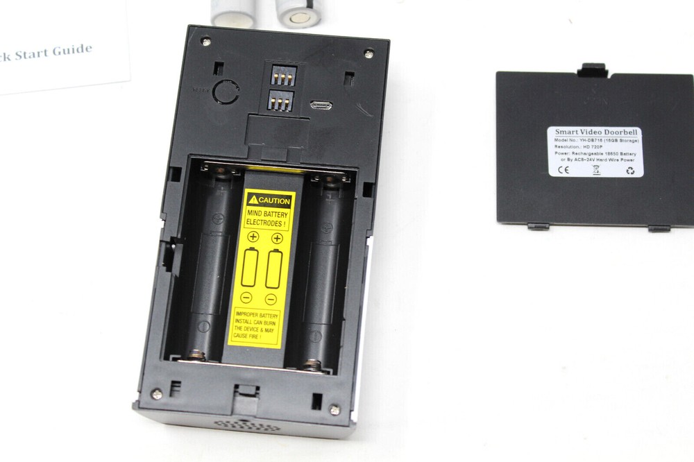 Smart video doorbell yh-db716