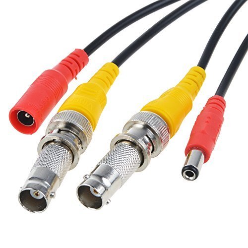 BNC Cable 25ft 4Pack HD Security Camera Cables Heavy Duty BNC Video Power