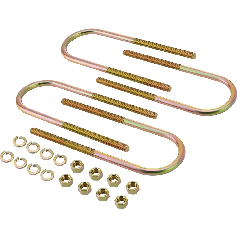 Universal Leaf Spring Lowering Block Kit 2"inch Drop with U-Bolts Hardware