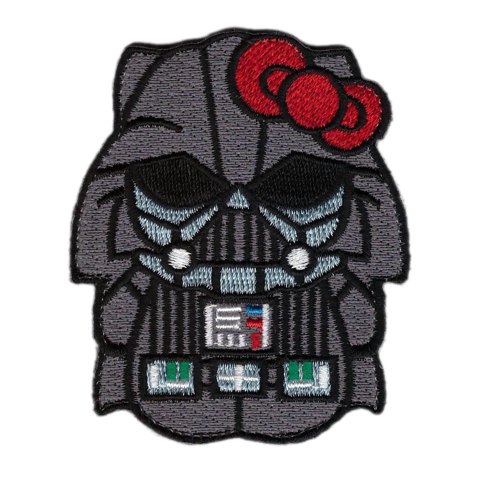 Hello Darth Vader Kitty Star War Sith Morale Patch