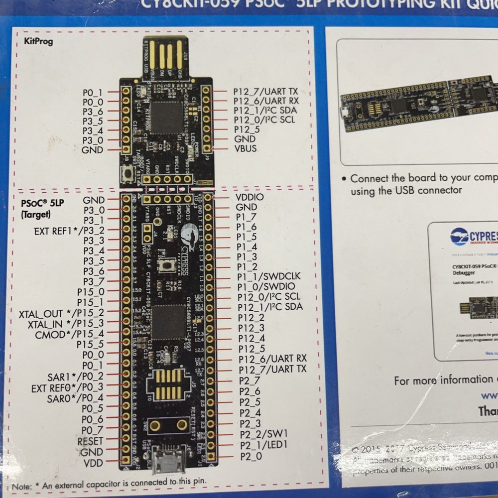 CYPRESS SEMIconductor CY8CKIT-059 / CY8CKIT059 Prototyping Kit S22