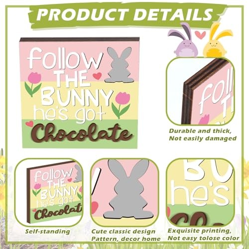 Pieces Easter Tiered Tray Decor Farmhouse Tiered Tray Spring 12 Pastel Easter