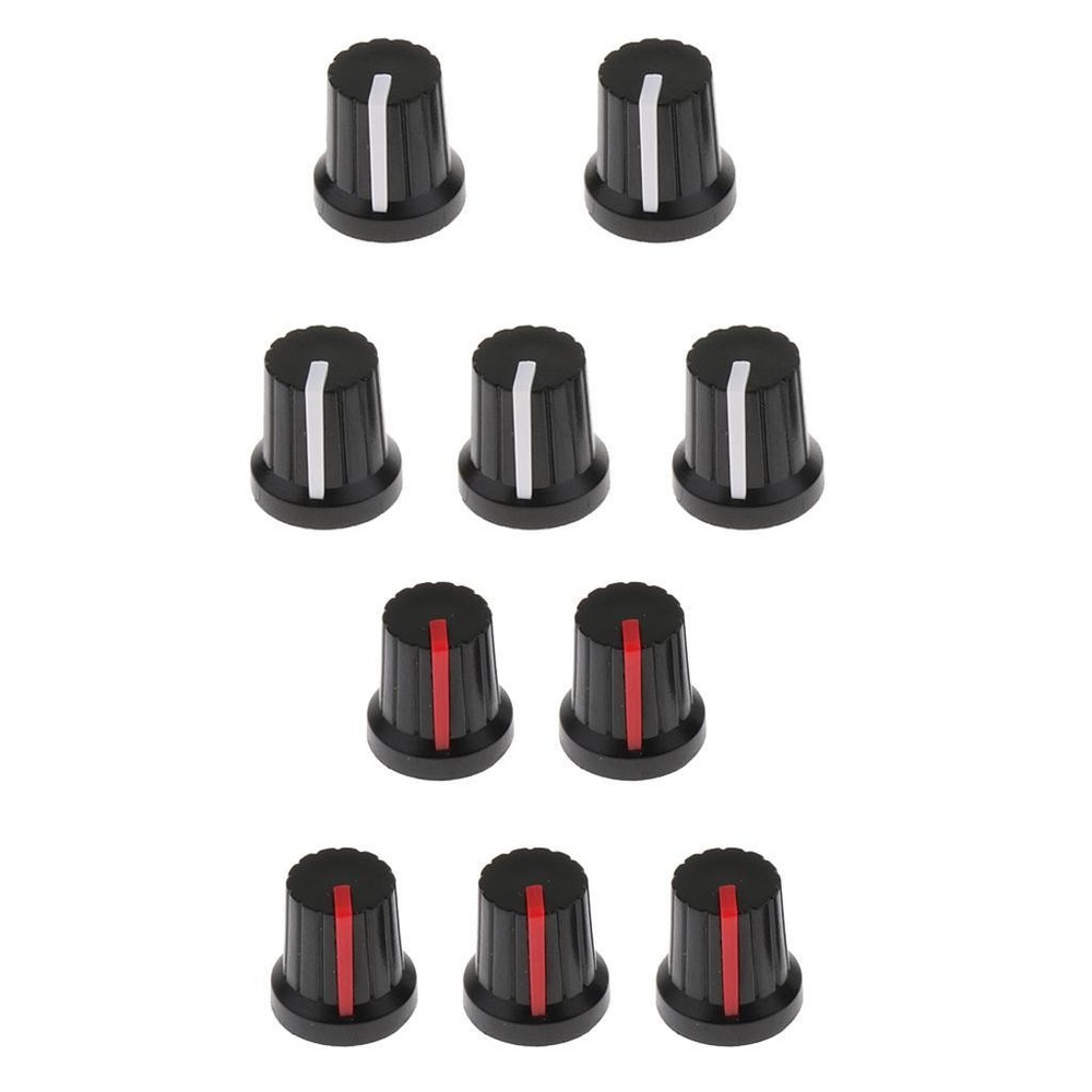 Pack of 5 Guitar Effect Pedal Knobs for Electric Guitar