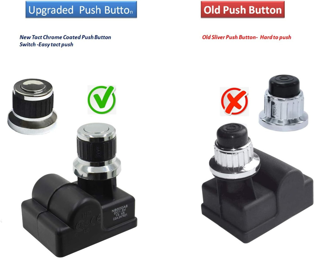 Gas Grill Electronic Ignition Module 7 Outlet Push Button Switch Igniter DHL-...