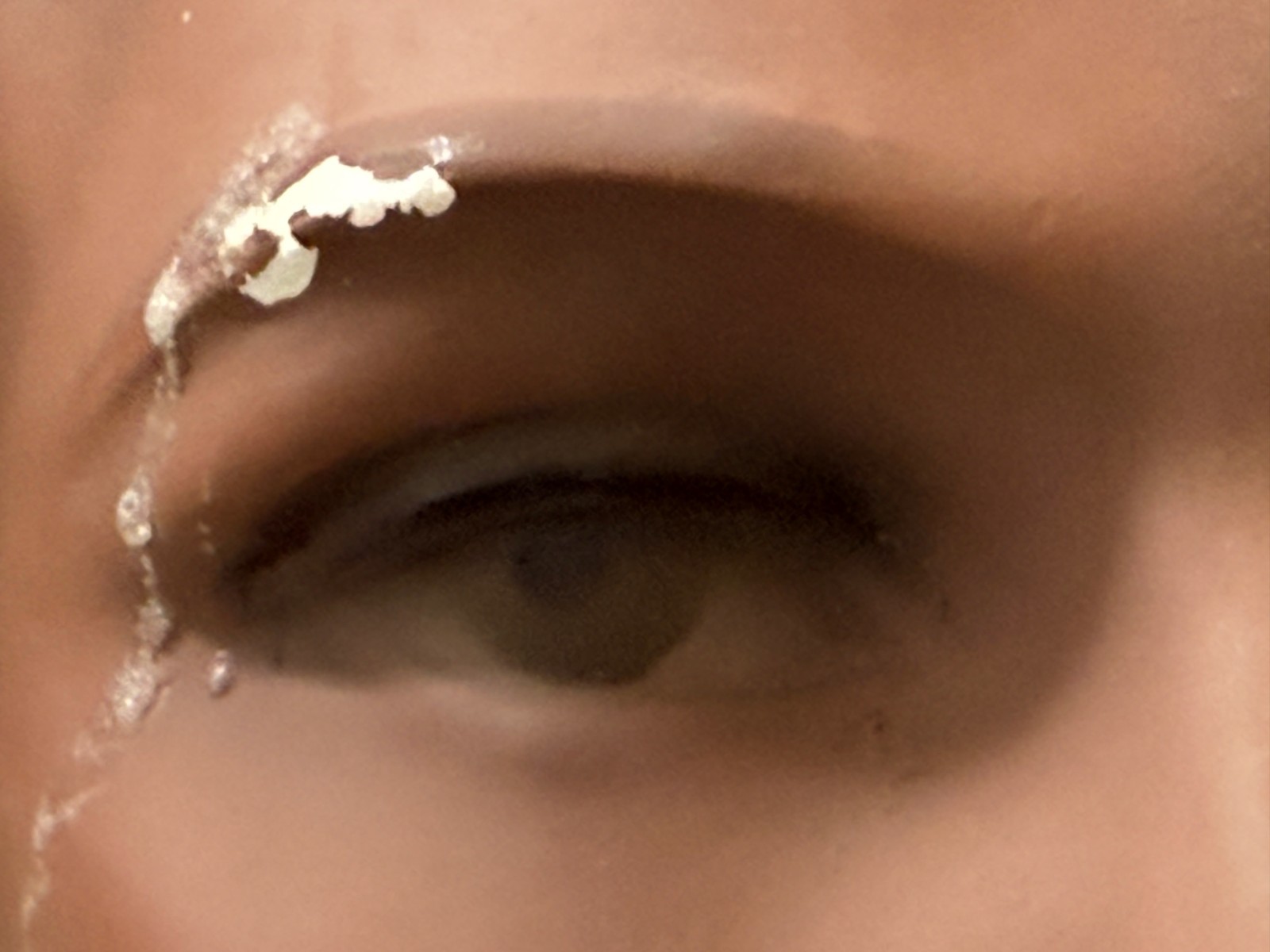 Very Vintage Male Mannequin Head / Silvestri Hollywood / Plaster Head & Tin Neck