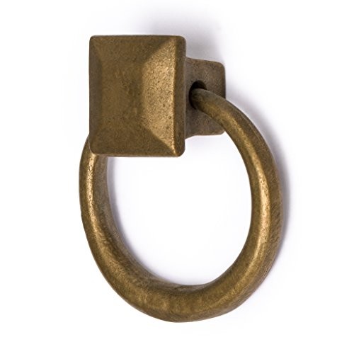"Peg and Ring Pulls 2 Inches - Set of 2 - Architectural, Interior Design,