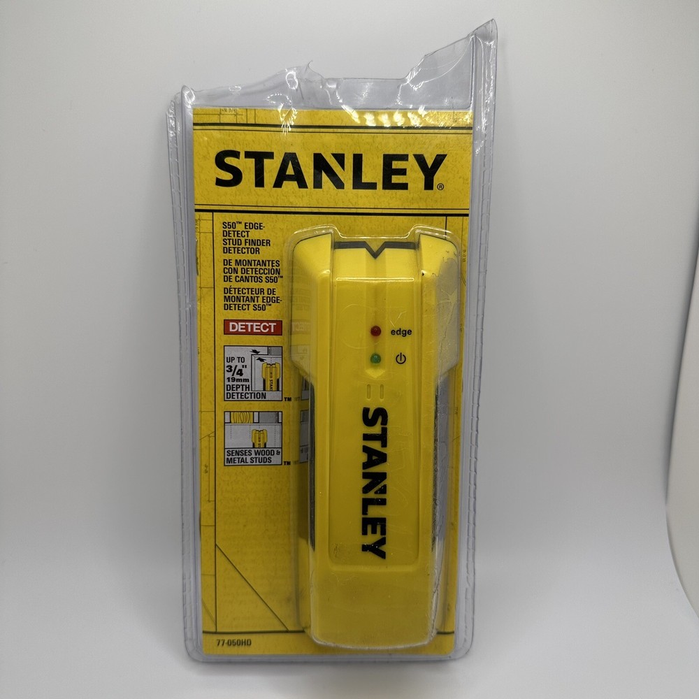 STANLEY S50 Stud Sensor: 3/4", 77-050 New Open Box