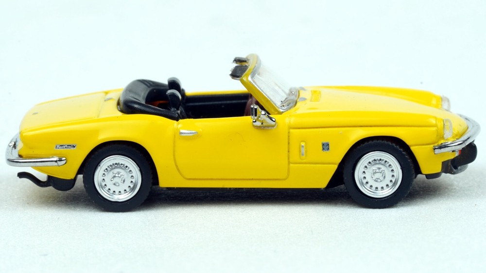 Brekina Triumph Spitfire Yellow #BR15177 HO Scale