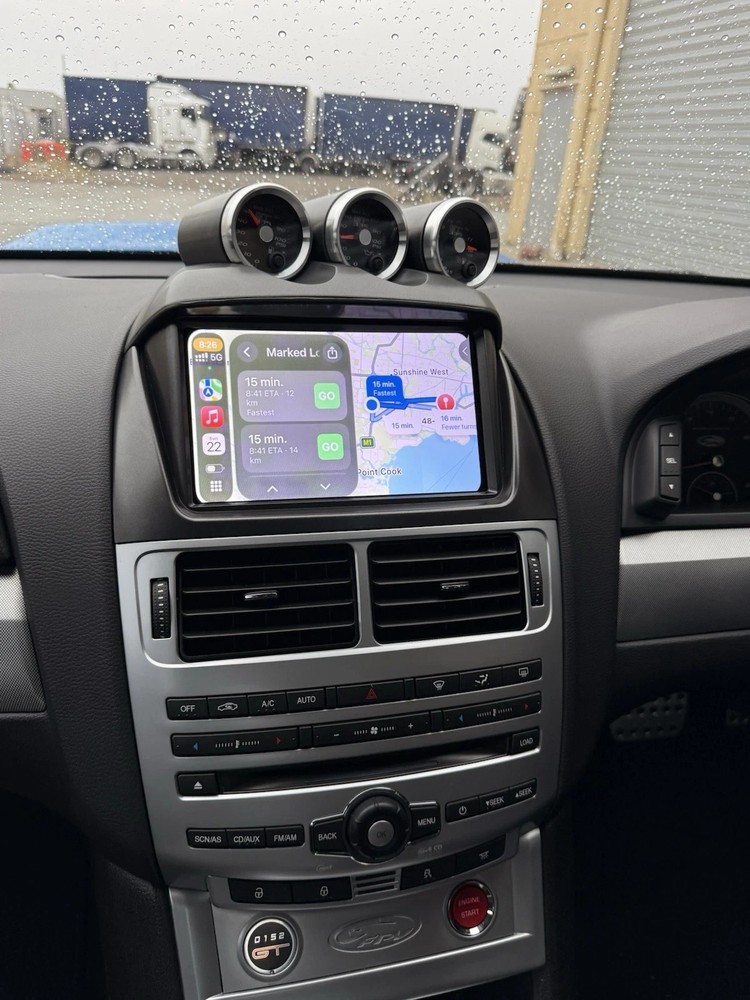 Wireless CarPlay/Android Auto Unit For Ford Falcon FG MK2 | Plug & Play + DAB