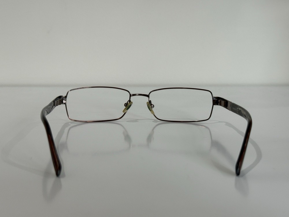 Versace MOD Square Bronze Brown Eyeglasses Frame Only 53-16-135