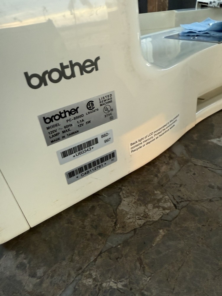 Brother Pacesetter PC-8500D Computerized Embroidery & Sewing Machine Disney