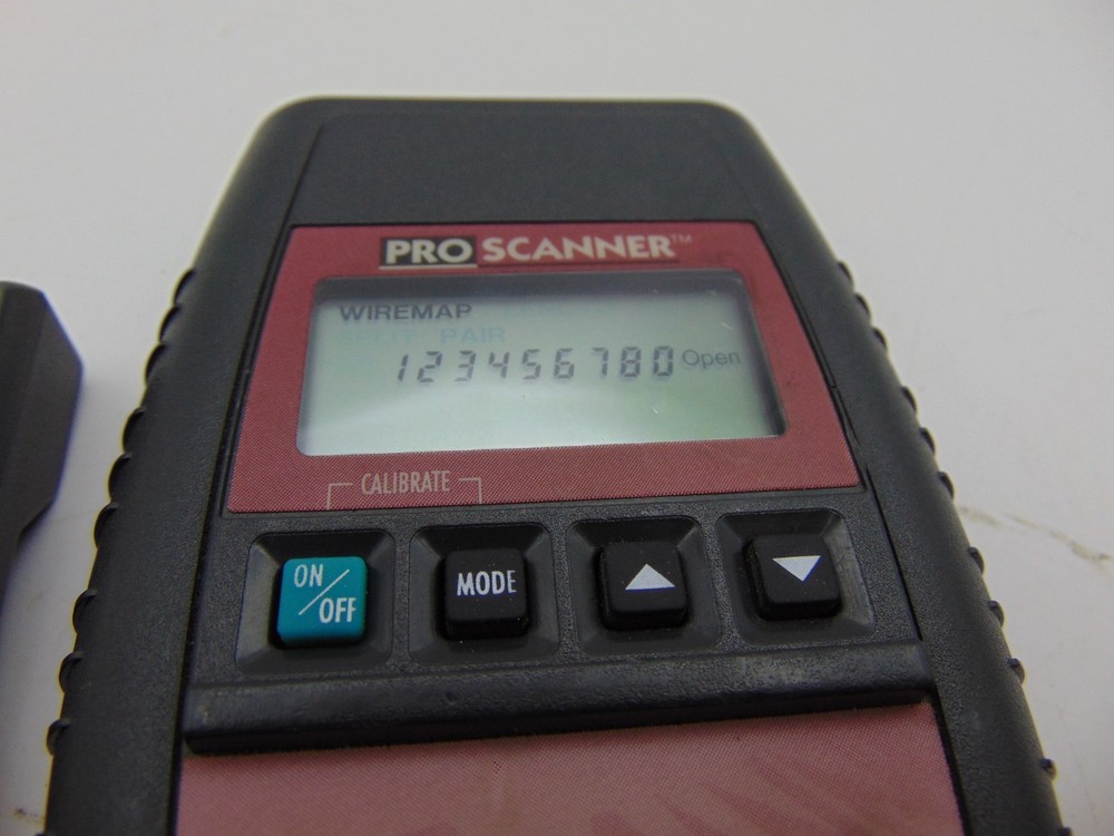 Progressive electronics pro scanner cable tester 2947-4101-01 + Wiremap Adapter