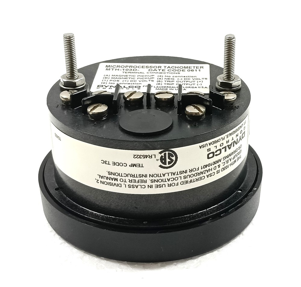 DYNALCO CONTROLS MTH-103D MICROPROCESSOR TACHOMETER HOURMETER TRIP MTH103D