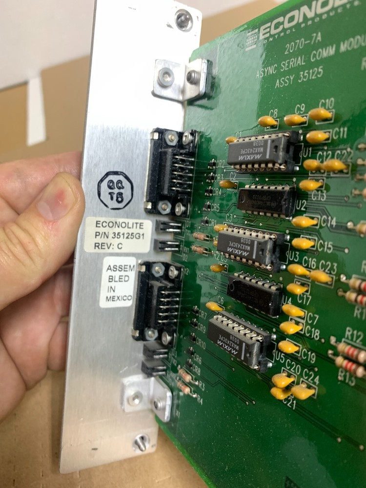 ECONOLITE 2070-7A ASYNC SERIAL COMM Module For ATC controller