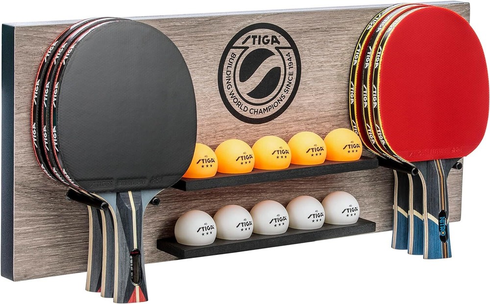 STIGA Ping Pong Storage Wall Rack