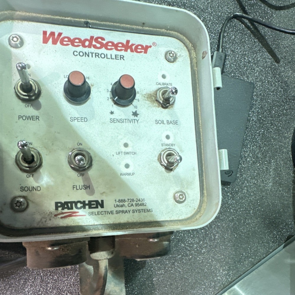 Patchen WeedSeeker Controller Analog Speed Sensitivity Flush Calibration