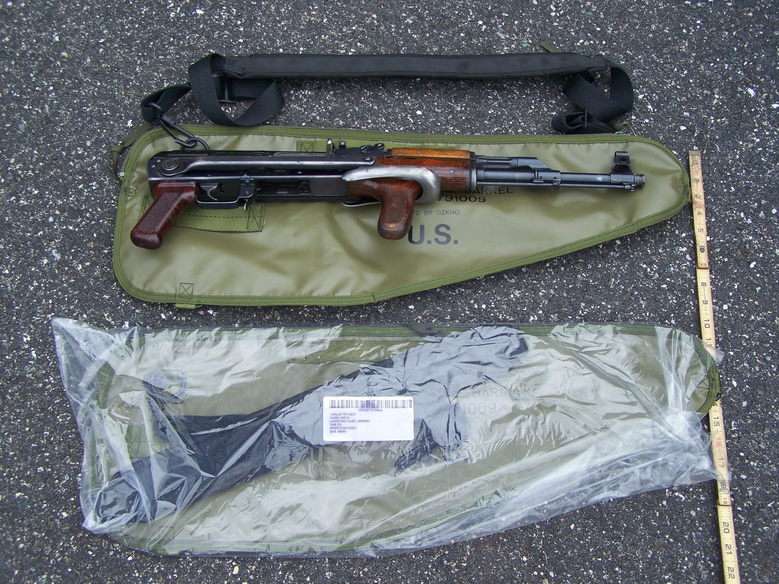 Military Case Bag Folder Rifle Carbine Range Case USMC Made USA