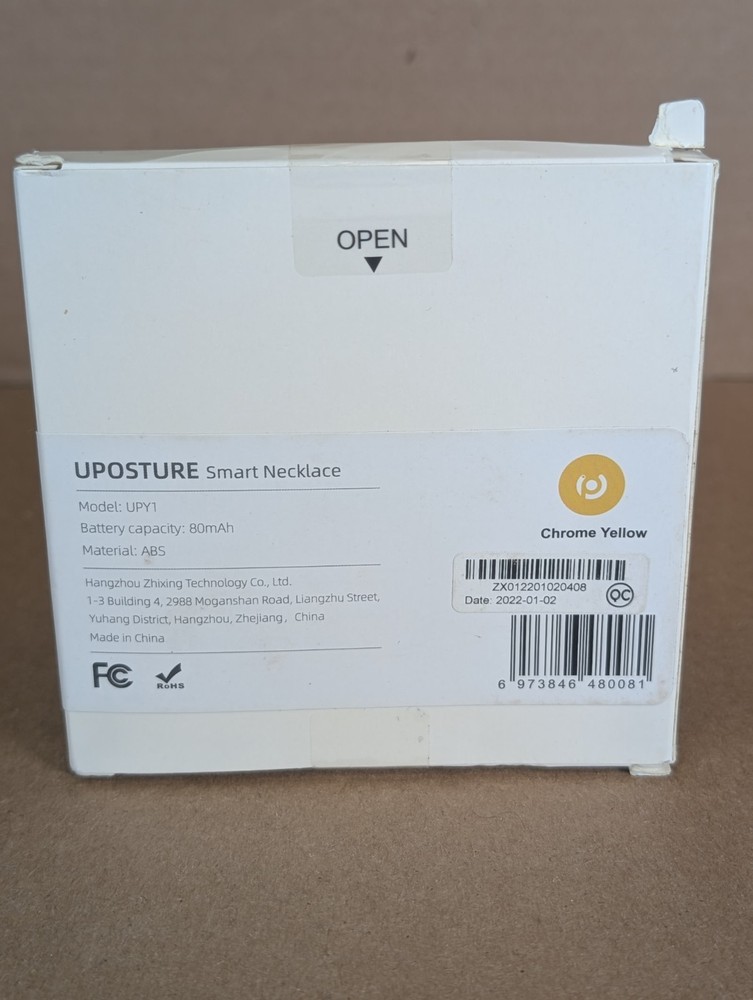 UPosture Smart Necklace Smart Algorithm Dual Time Configuration Posture Trainer