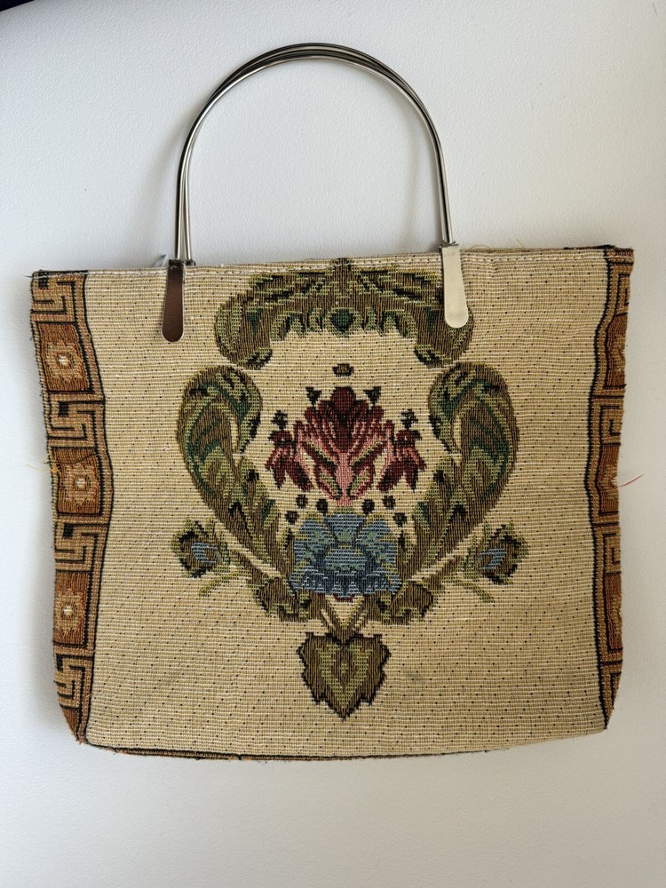 Vintage Tapestry Handbag