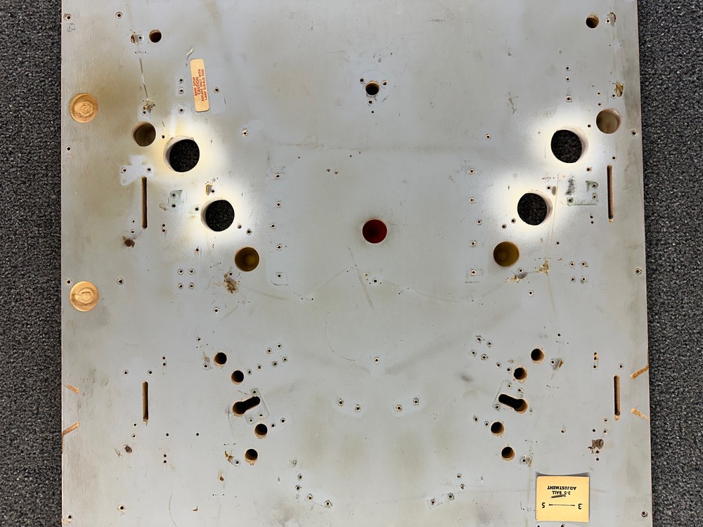 Gottlieb Roller Coaster Pinball Machine Game Playfield